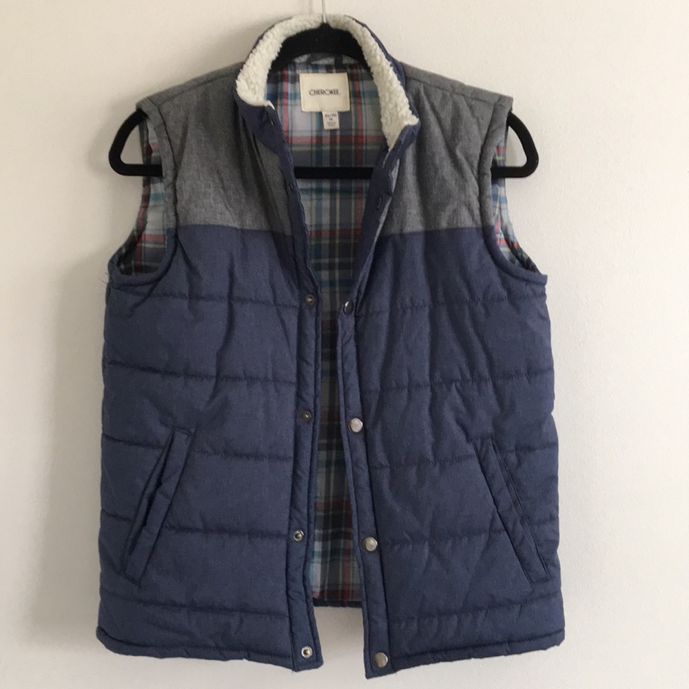 Blue/Gray Vest